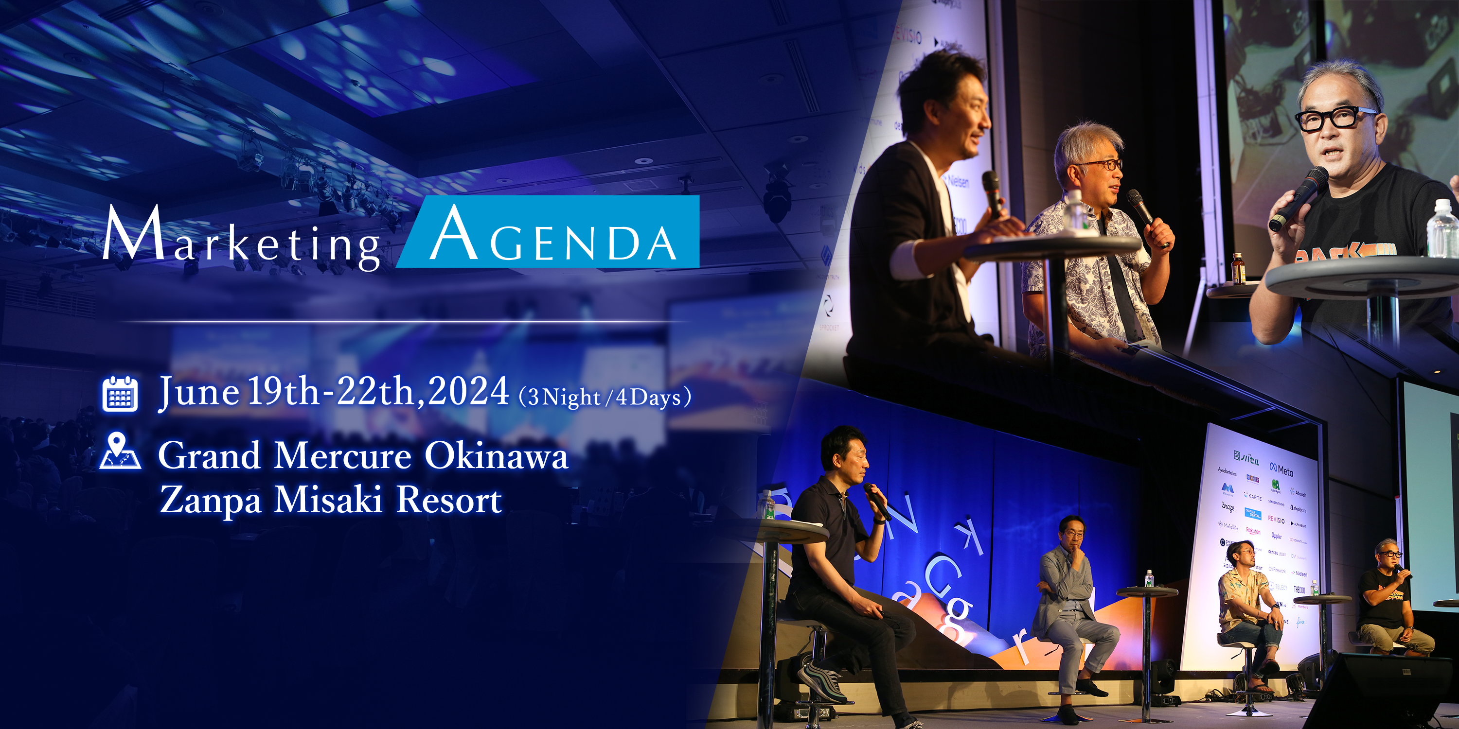 Marketing Agenda @ 2024. 5 . 22 - 25 ＠ Grand Mercure Okinawa Zanpa Misaki Resort